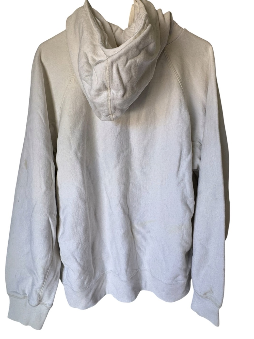 American Eagle Bright White Thick High End 90s Men’s Slim XXL Hoodie - Picture 2 of 8